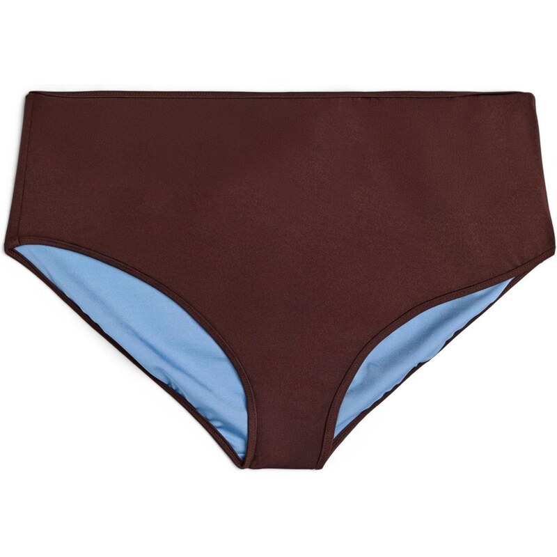 Swim by Zizzi Spodní díl plavek Senya hnědá