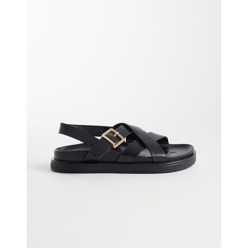New Look backstrap sandal in black 114866934