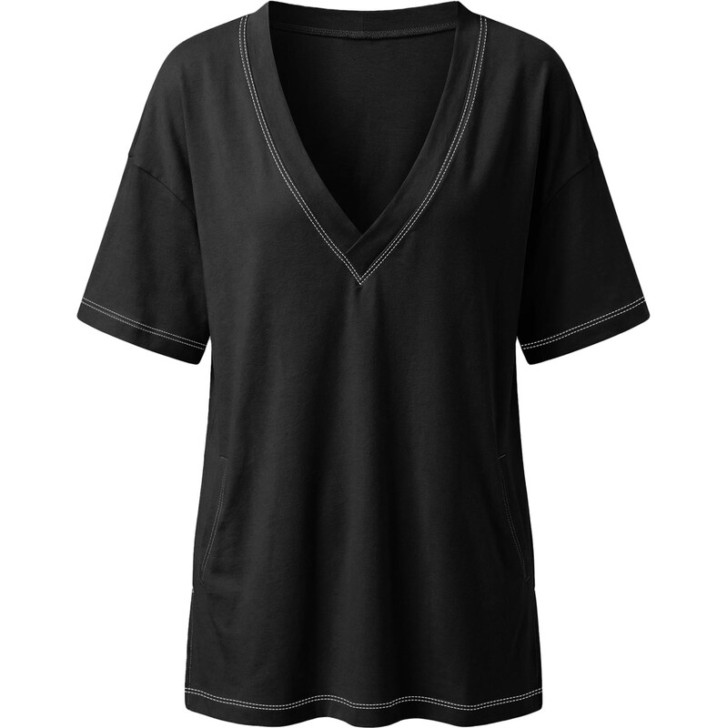 Imily Bela Oversized tričko černá 114292942