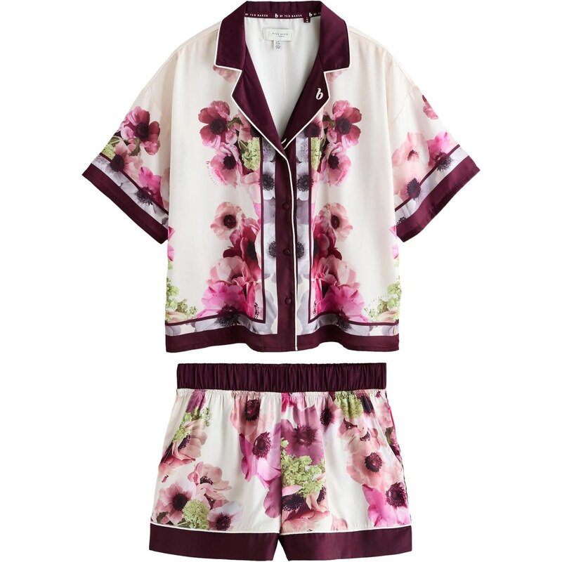 B by Ted Baker Pyžamo režná / pastelově zelená / cyclam / pink