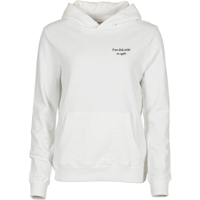Kleinigkeit Mikina Freu Dich černá / offwhite 114294075