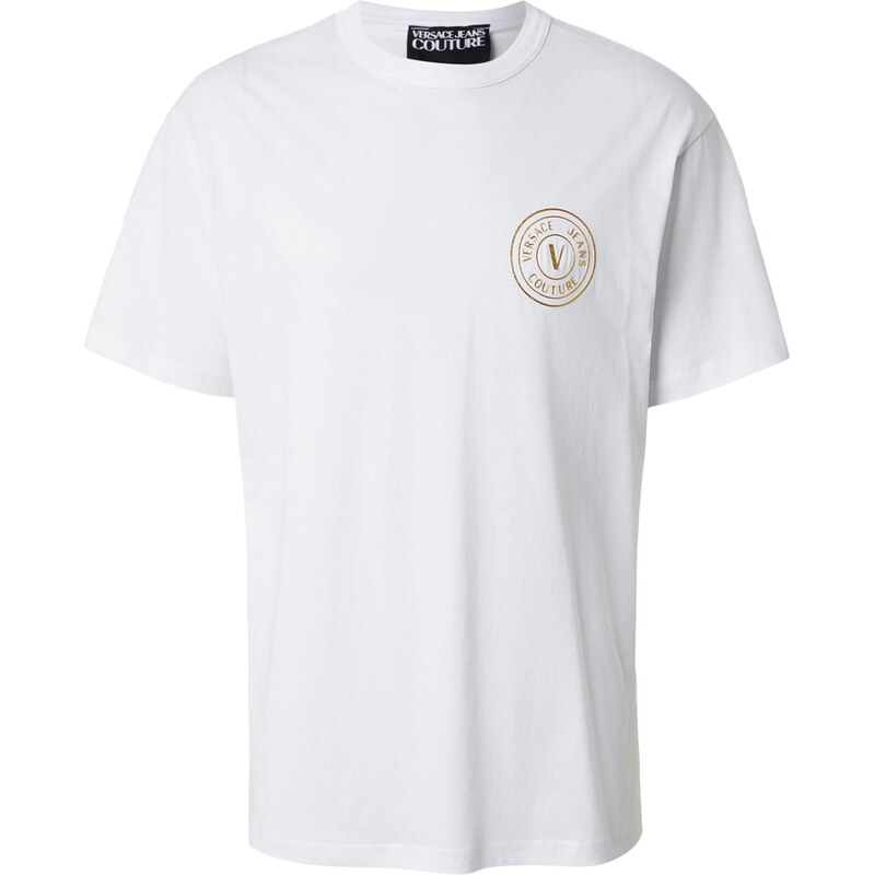 Versace Jeans Couture Tričko zlatá / bílá