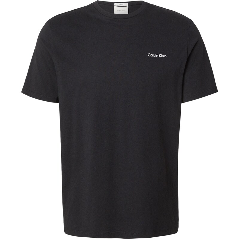 Calvin Klein Tričko černá / bílá