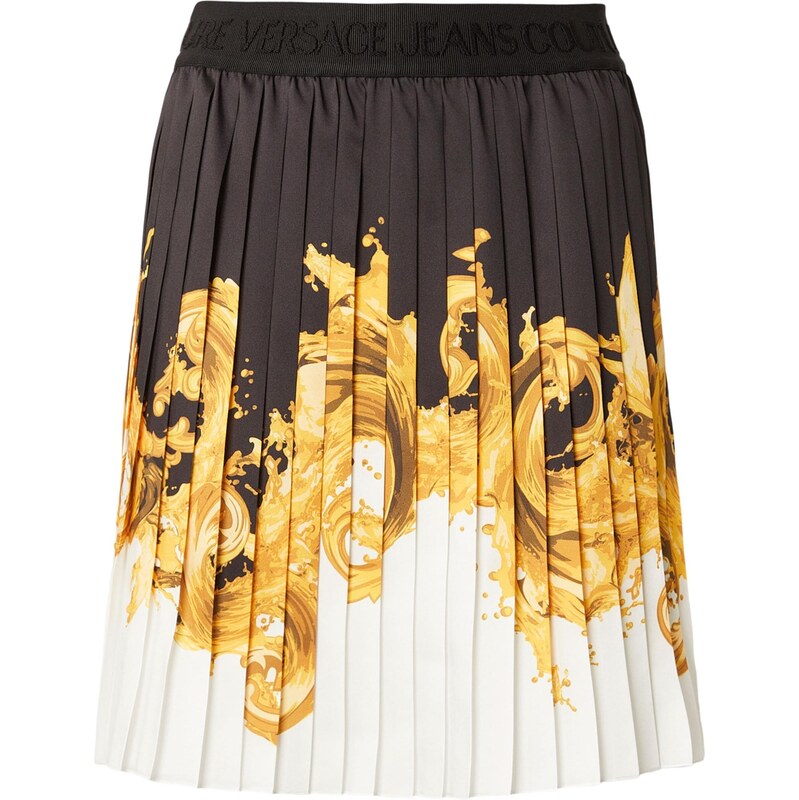 Versace Jeans Couture Sukně žlutá / medová / černá / bílá 114294369