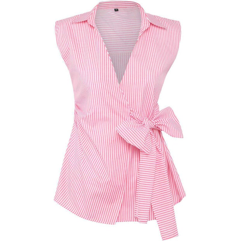 Trendyol Halenka pink / bílá