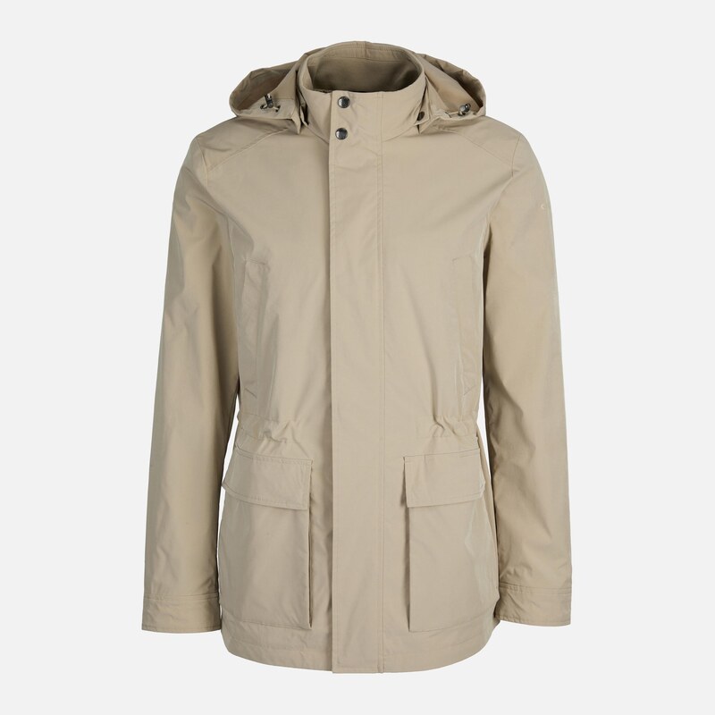 Béžová pánská parka Geox Damon 114297302