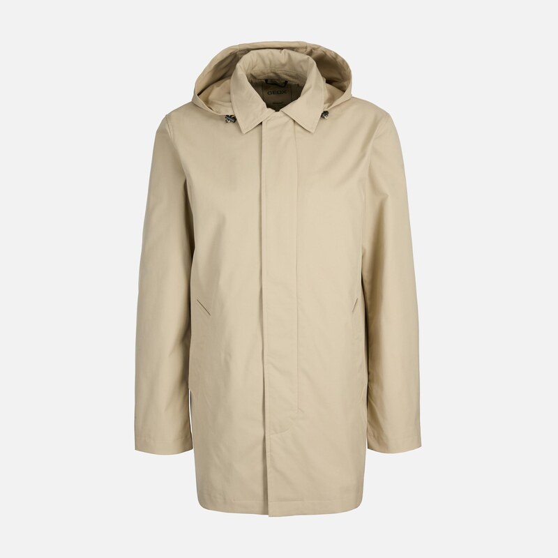 Béžová pánská parka Geox Jacopo 114297313