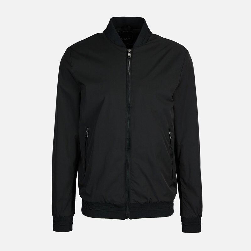 Pánská černá bomber bunda Geox Avola