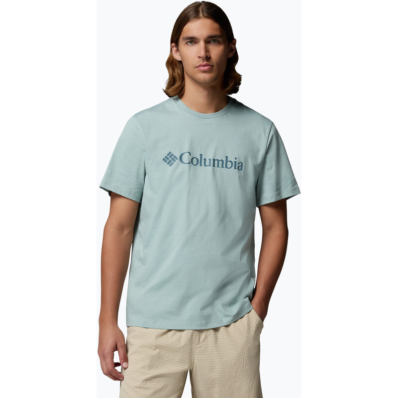 Pánské tričko Columbia CSC Basic Logo Tee crushed blue/gem