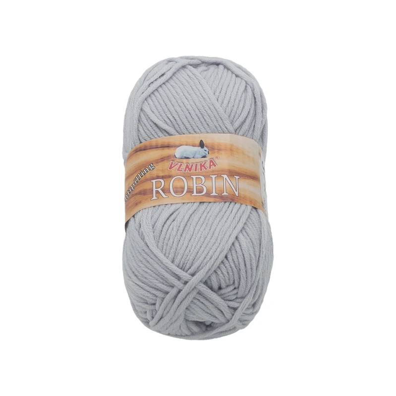 Bellatex Příze ROBIN 100g / 150 m Šedá 108267202