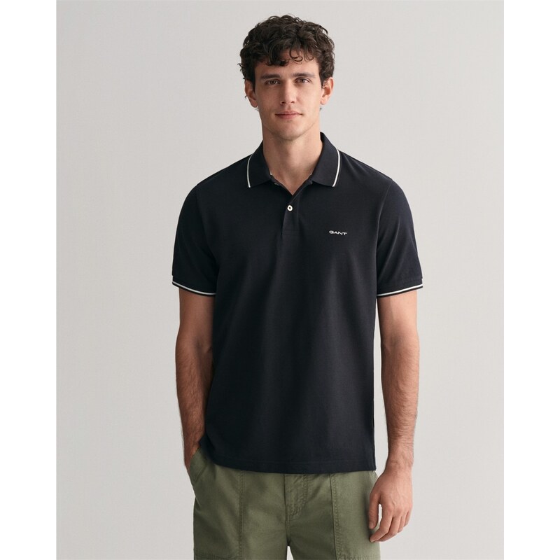 Tričko Gant Black 005 3309293