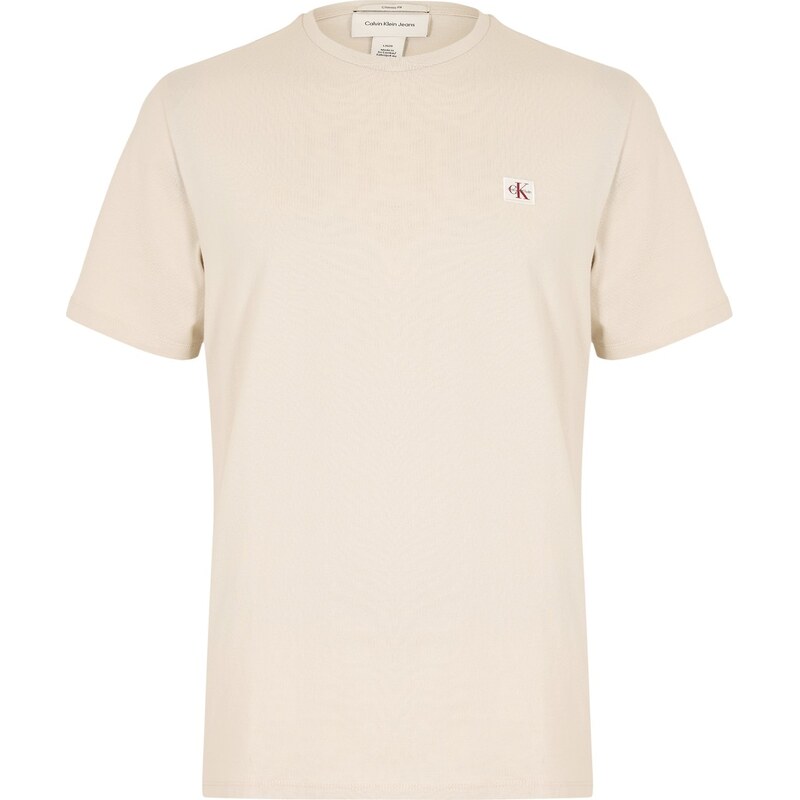 Tričko Calvin Klein Jeans Oatmeal 2170850