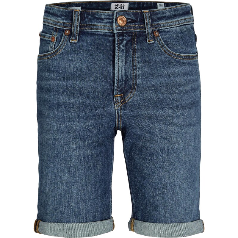 Jack & Jones Junior Džíny JJIRick JJOriginal tmavě modrá