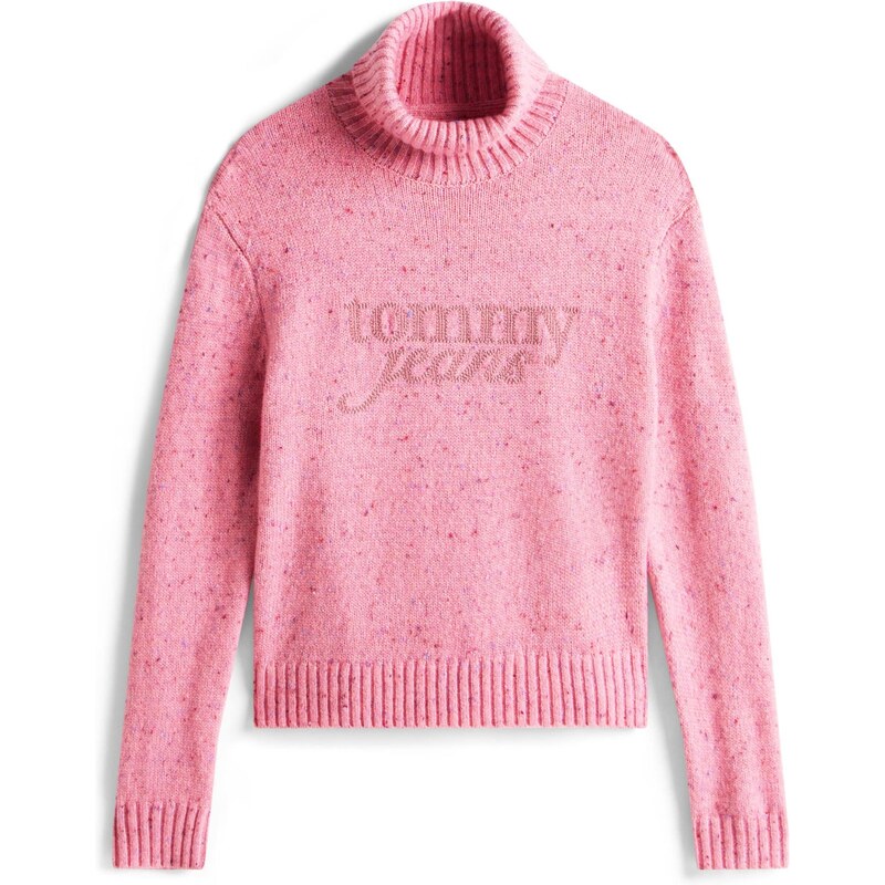 Tommy Jeans Svetr světle růžová