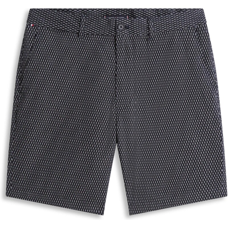 TOMMY HILFIGER Chino kalhoty DOVER ESS noční modrá / offwhite