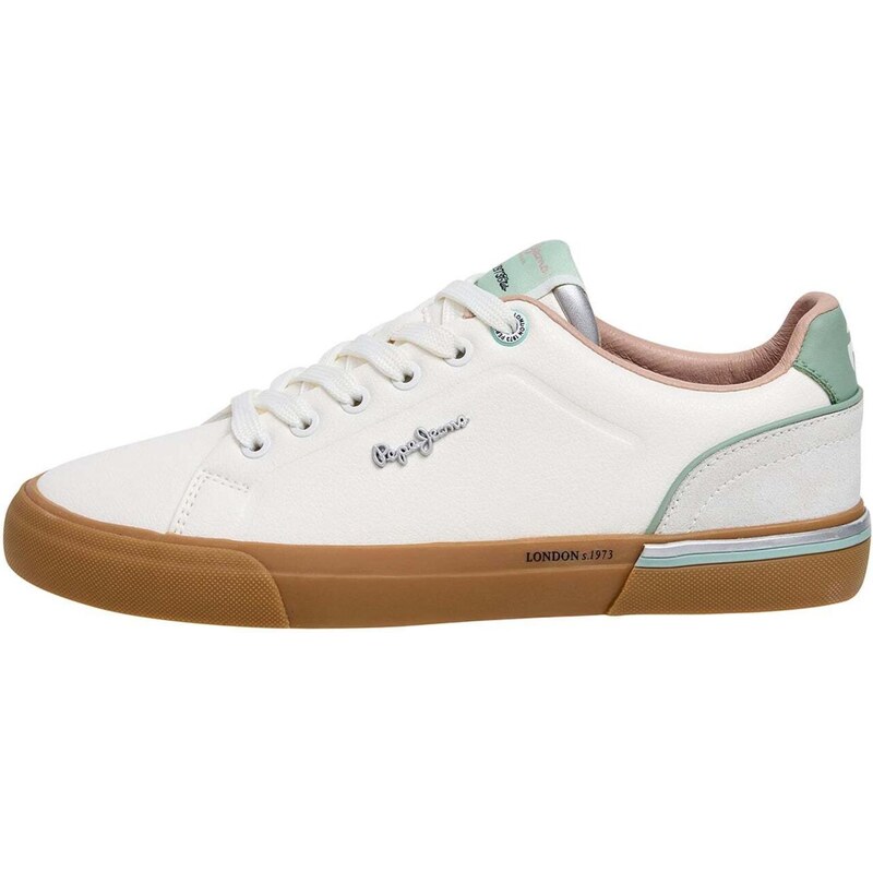 Pepe Jeans Tenisky KENTON COOL mátová / bílá