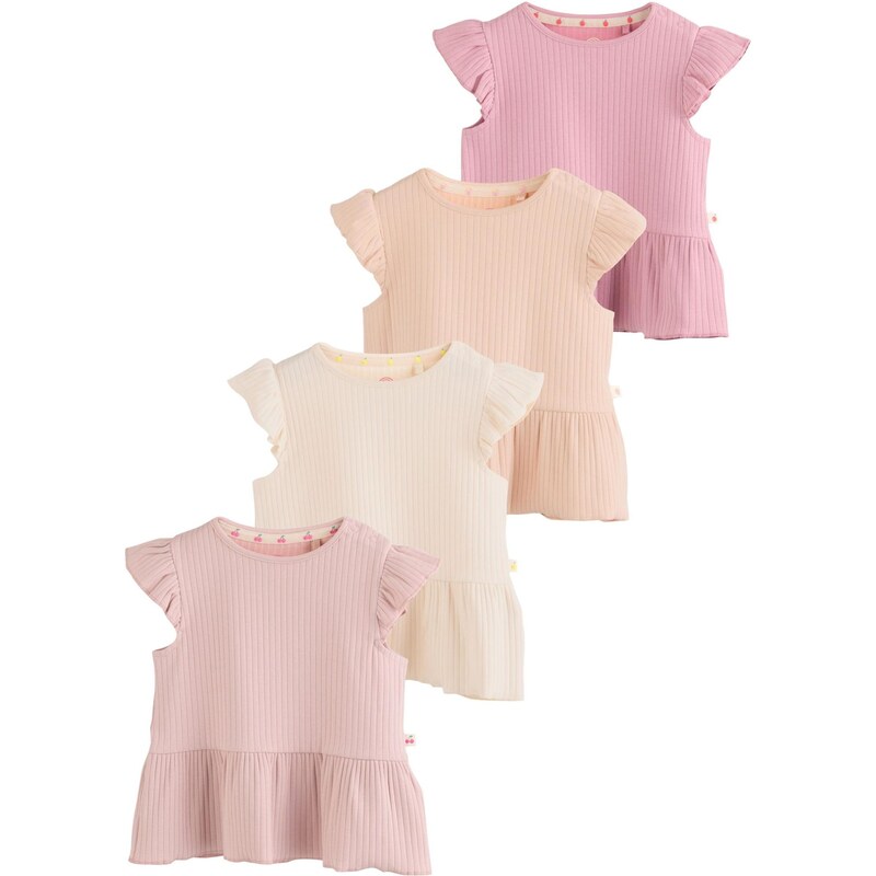Next Tričko krémová / broskvová / pink / pastelově růžová