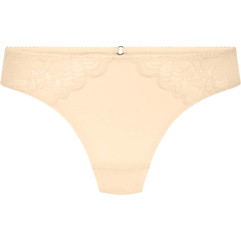 Hunkemöller Tanga Andrea pastelově žlutá