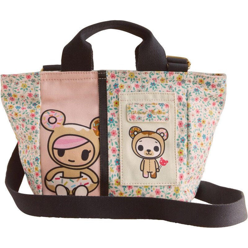 Cath Kidston Nákupní taška Tokidoki režná / zelená / růžová / černá 114301797