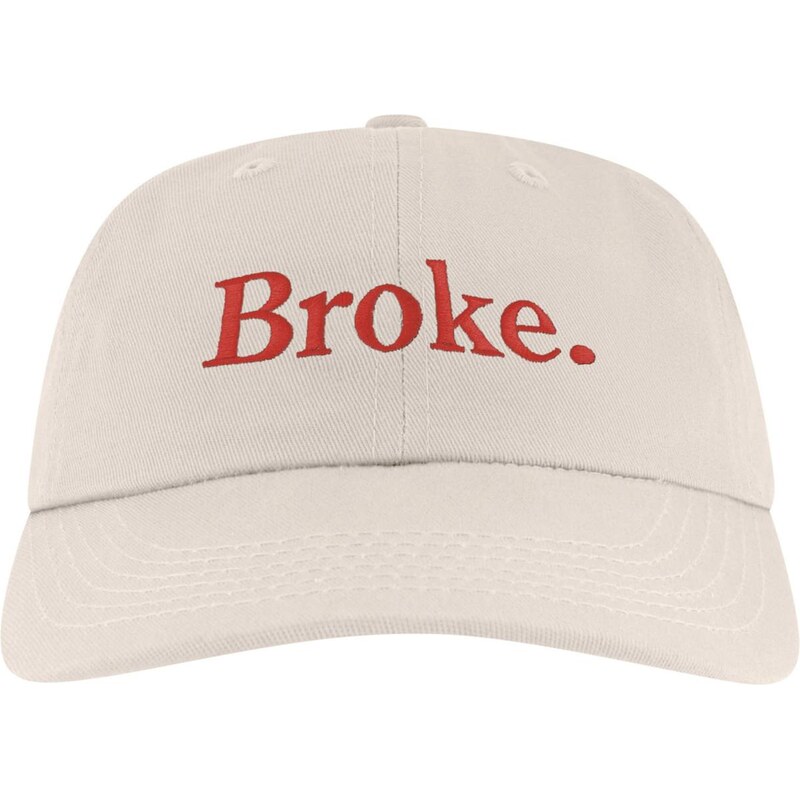 Pockies Kšiltovka Broke béžová / červená