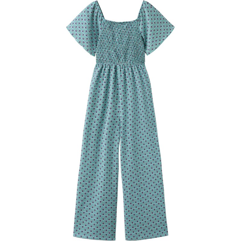 MANGO KIDS Overal Soles námořnická modř / nefritová / bílá