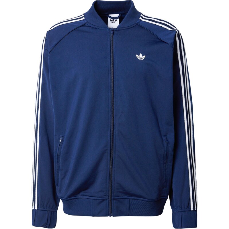 ADIDAS ORIGINALS Přechodná bunda BRITCORE indigo / bílá 114302158