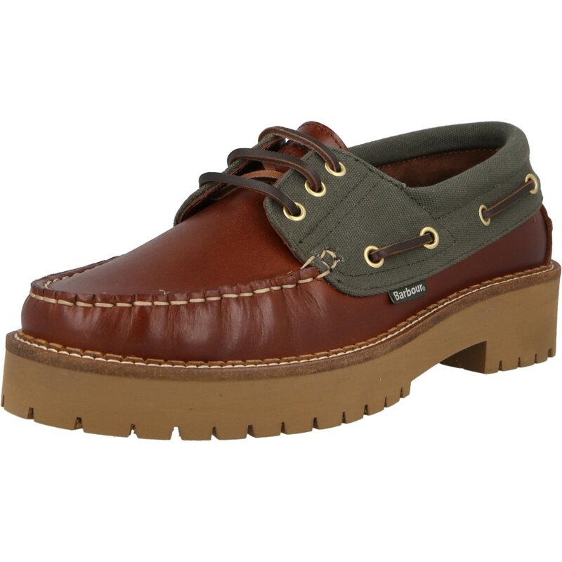 Barbour Mokasíny Darras koňaková / nefritová 114302146