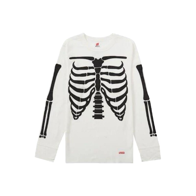 Supreme Hanes Bones Thermal Crew FW25 (1 Pack) White
