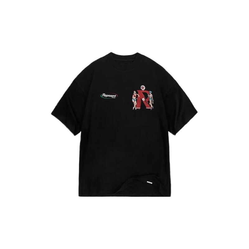 Represent Premium T-Shirt Off Black