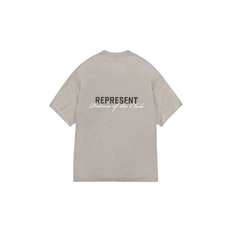 Represent Patron Of The Club T-shirt Mudstone