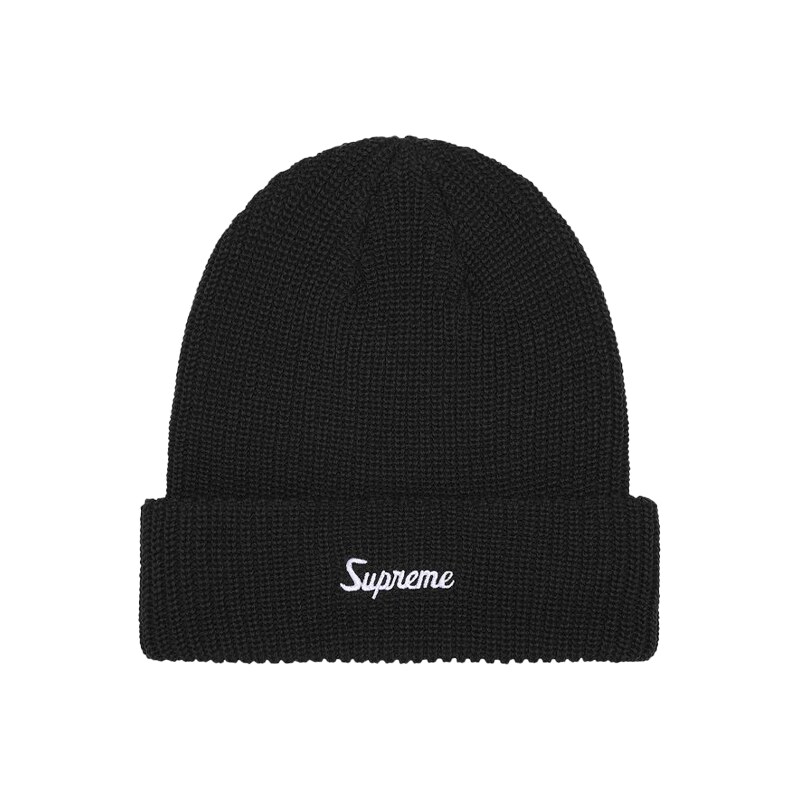 Supreme Loose Gauge Beanie (FW25) Black