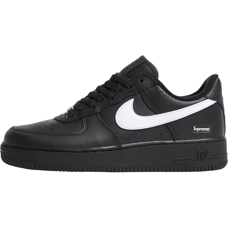 Supreme Nike Air Force 1 Low Black White 2025