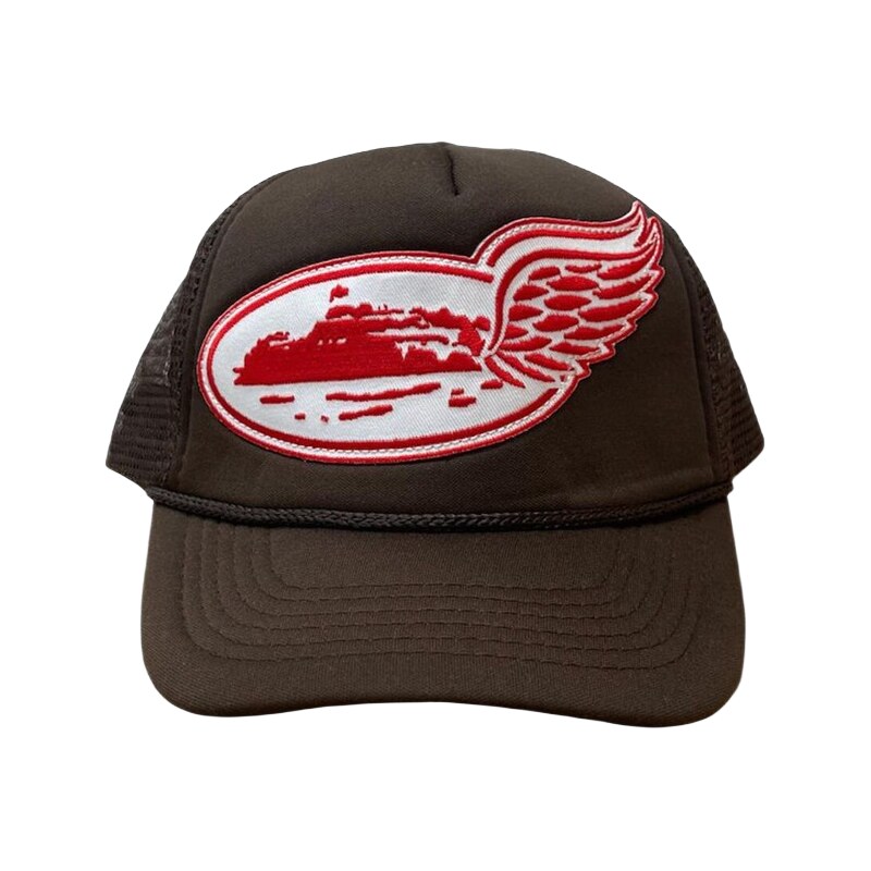 Corteiz Wing Trucker Cap Brown