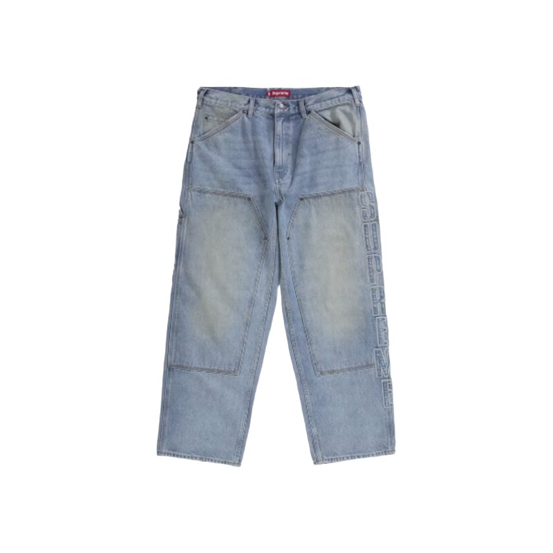 Supreme Reflective Double Knee Pant Denim