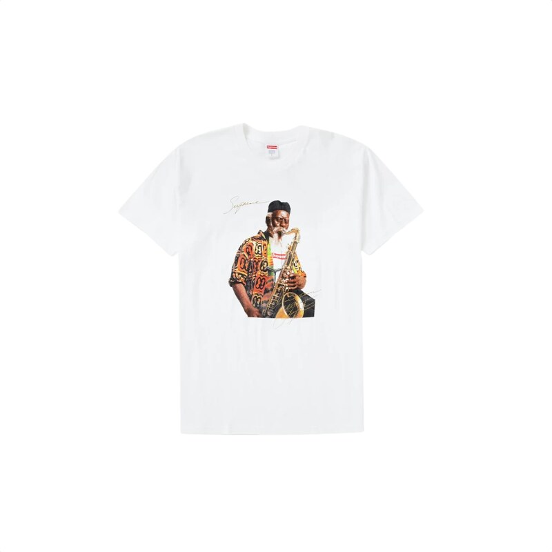 Supreme Pharoah Sanders Tee White