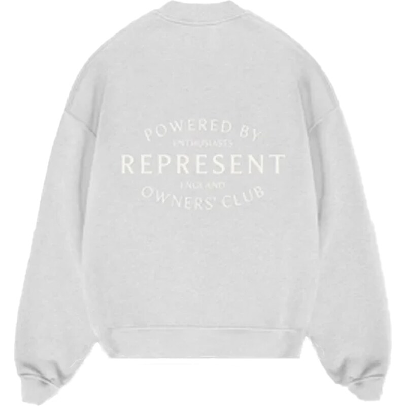 Represent Owners Club Stamp Sweater Ash Grey