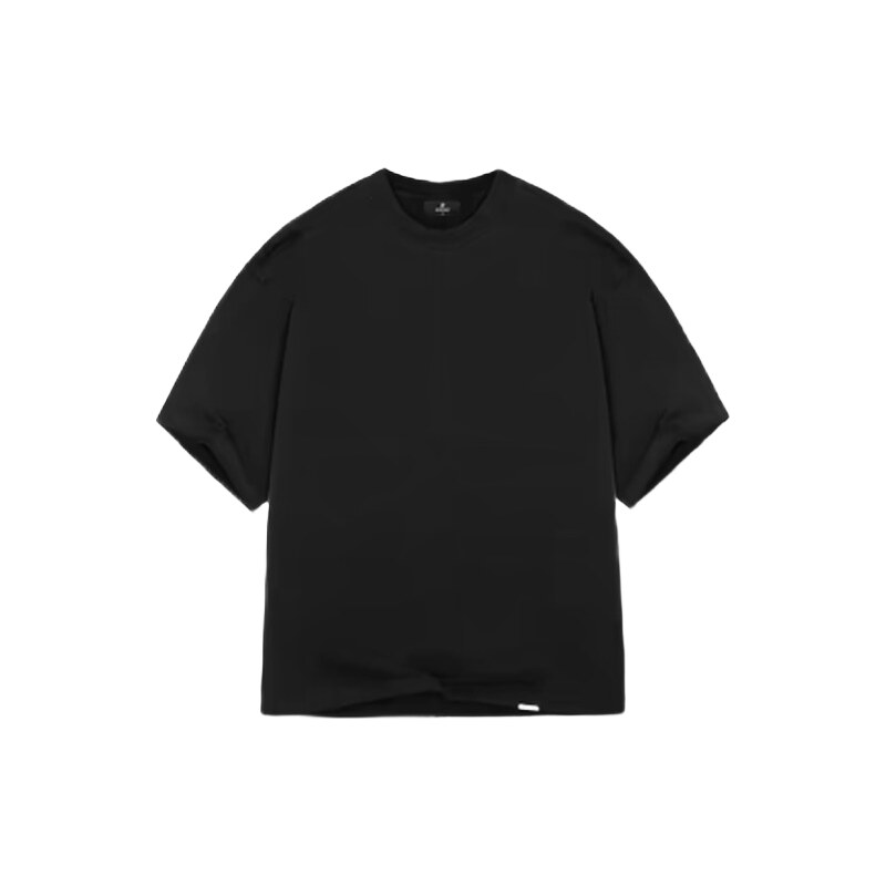Represent Initial Boxy T-Shirt Black