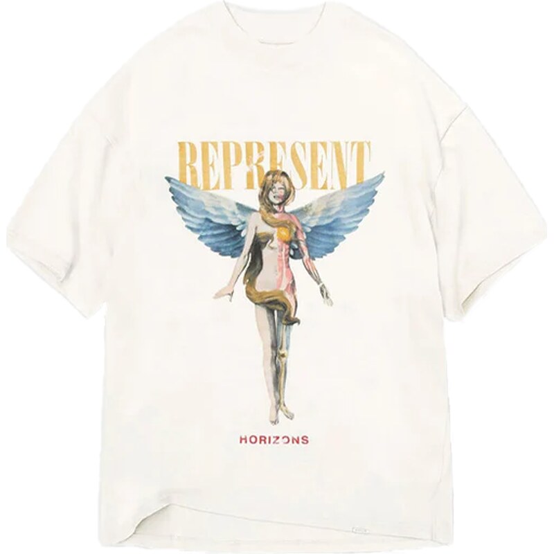 Represent Reborn T-Shirt Flat White