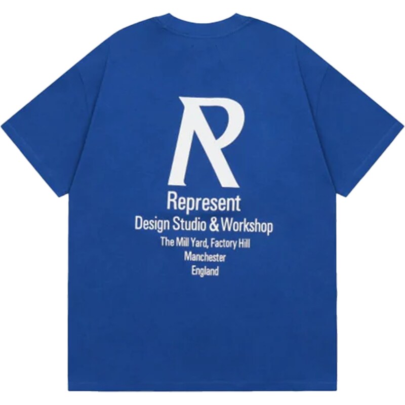 Represent Design Studios Cobalt Blue T-Shirt