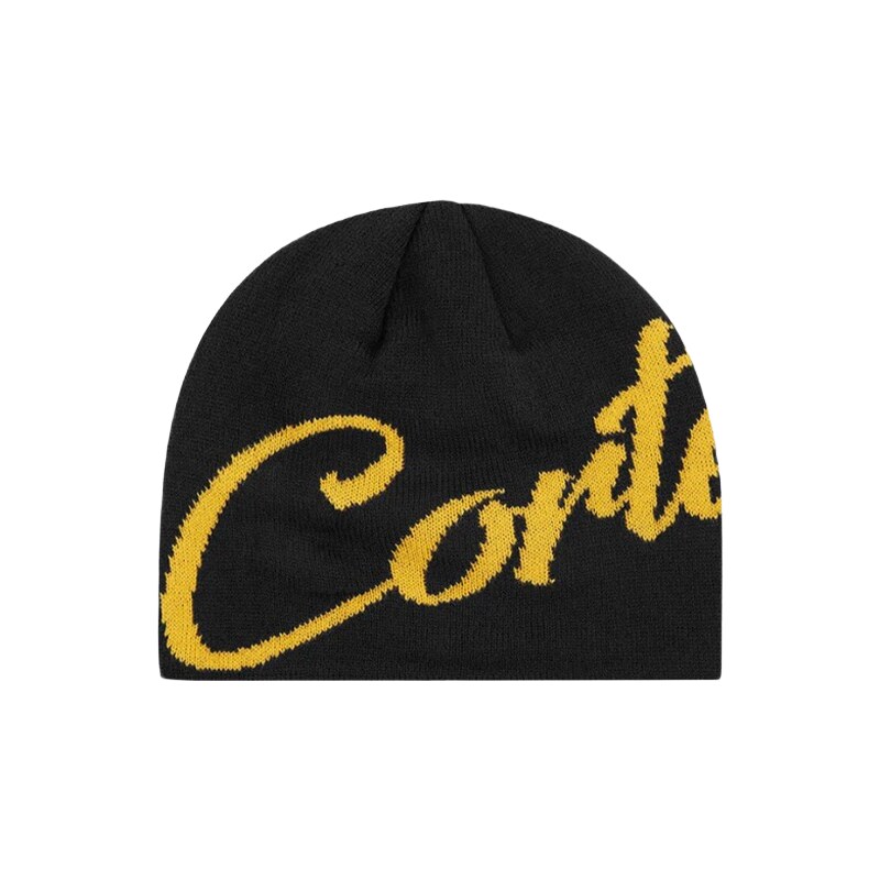 Corteiz Strike Skully Black/Yellow