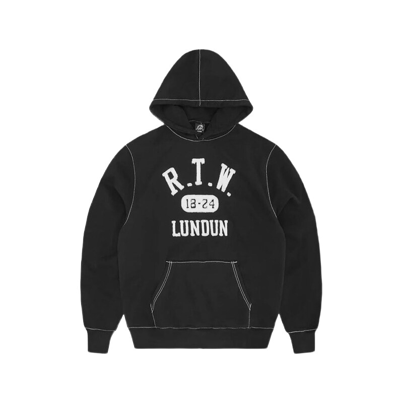 Corteiz RTW College Hoodie Black