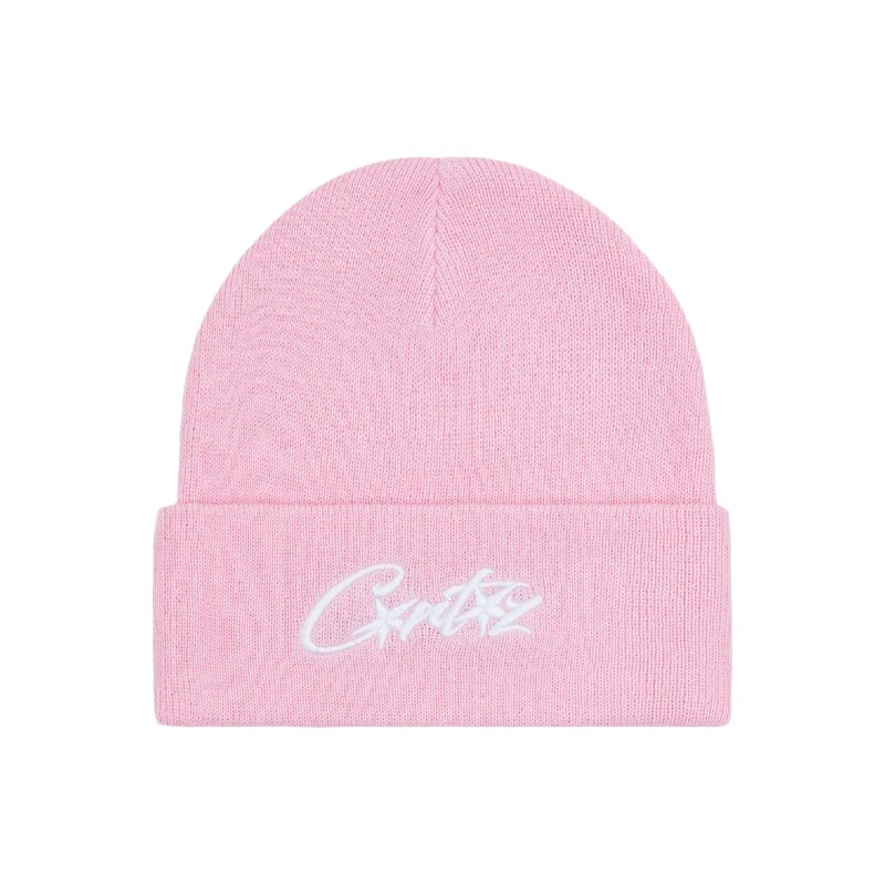 Corteiz Allstarz Folded Beanie Pink 113725438