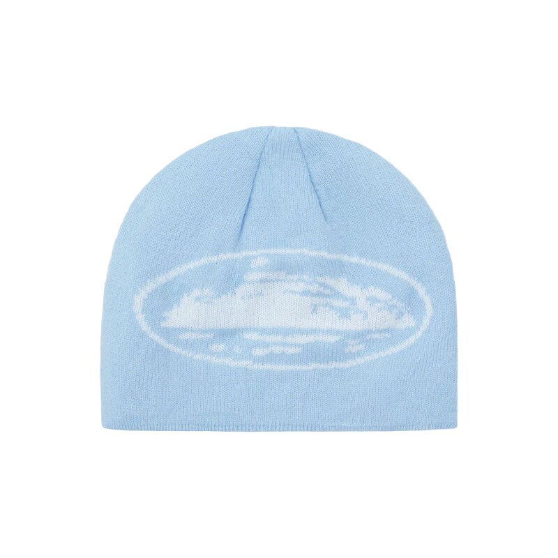 Corteiz Alcatraz Skully Baby Blue
