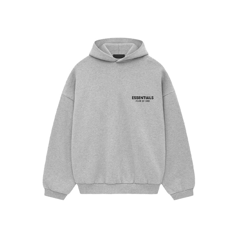 Fear of God Essentials Fleece S24 Hoodie Light Heather Gray -