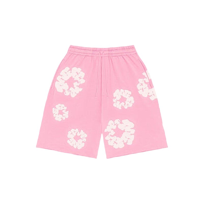Denim Tears The Cotton Wreath Shorts Pink