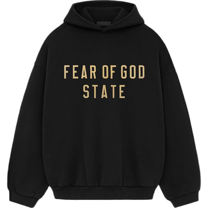 Fear of God Essentials Fleece S24 Hoodie Black - PIKASTORE