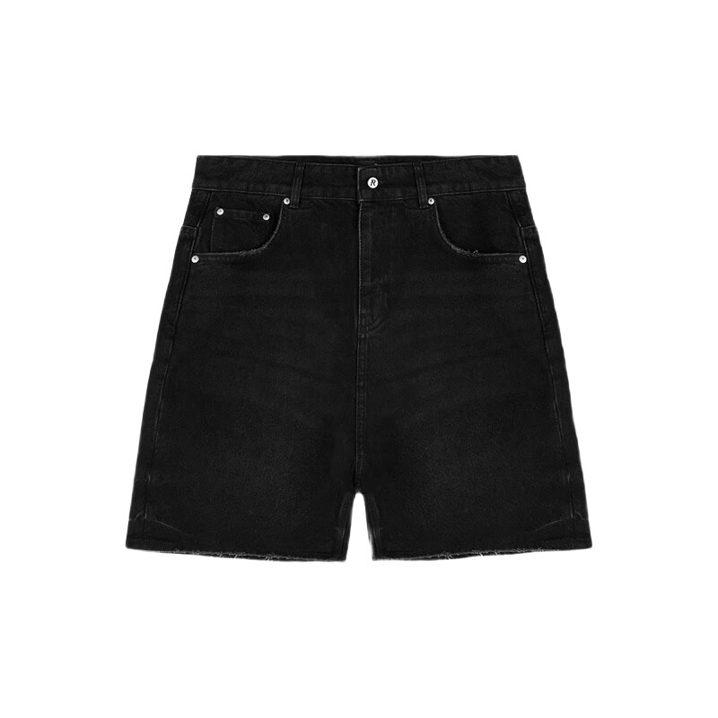 Represent R10T Tailored Denim Black Shorts