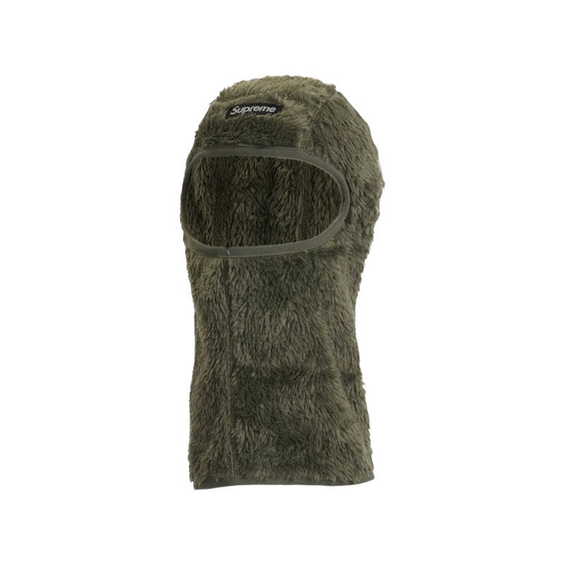 Supreme Fuzzy Balaclava Olive