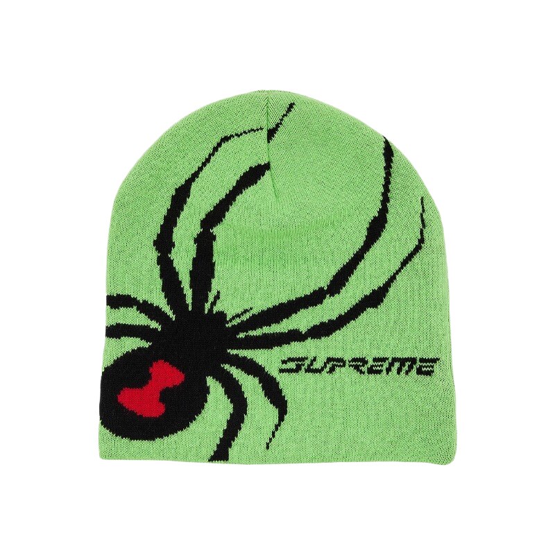 Supreme Spyder Beanie Green
