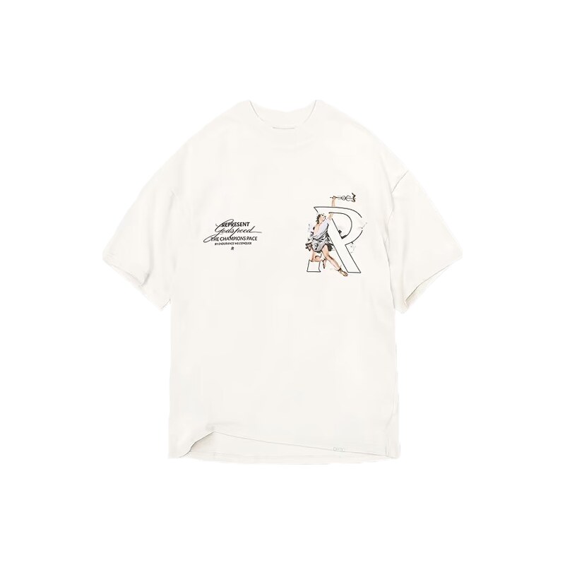 Represent Hermes T-Shirt Flat White